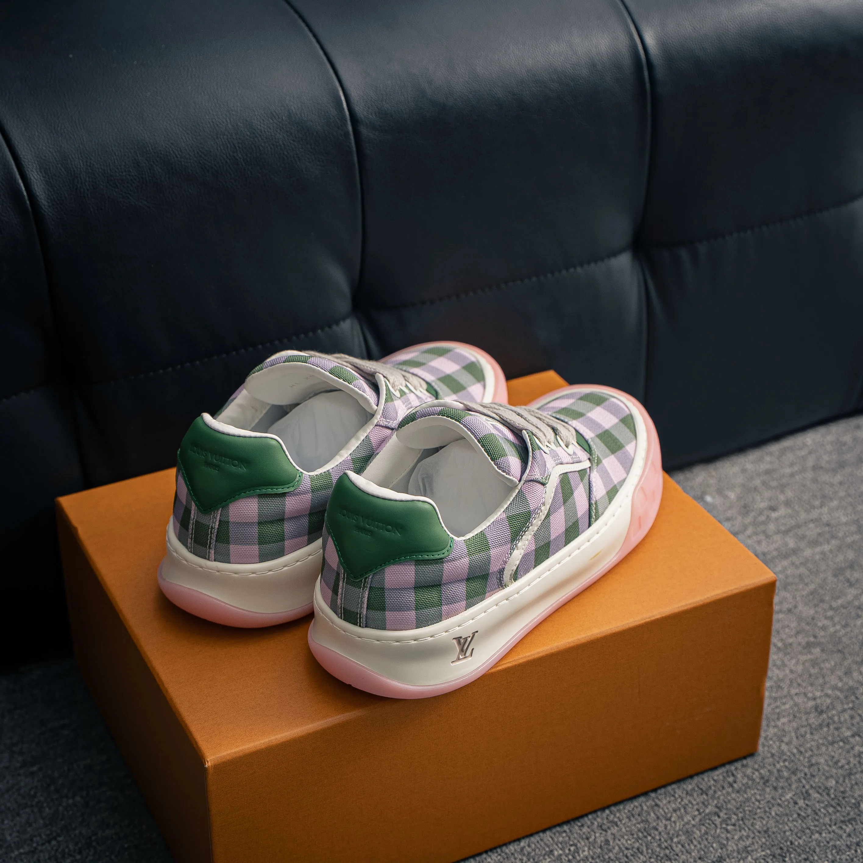 # Premium -- LOUIS VUITTON Tilted Series｜2026 LV Tilted Low Sneakers Series Low-Top Retro